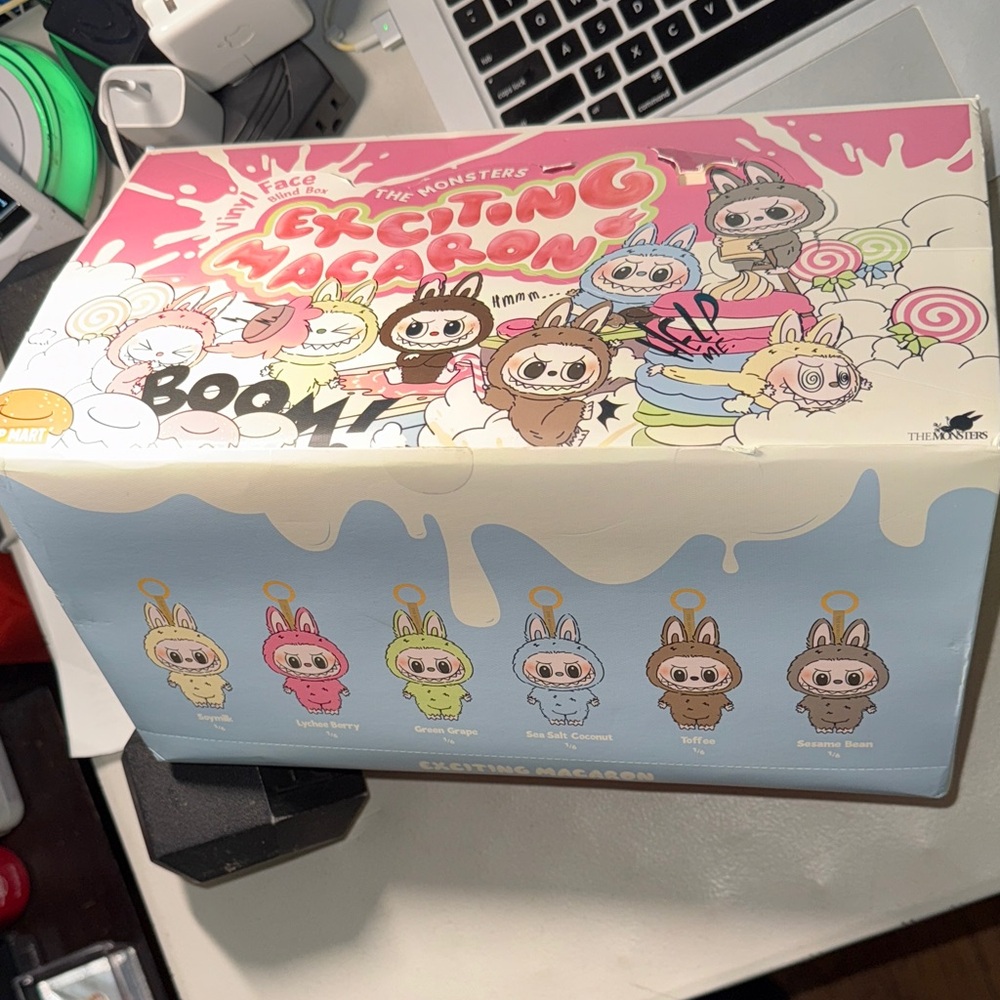 POP MART Exciting Macaron 6 Pc Case 100% Authentic All NEW (5)Original Sealed!